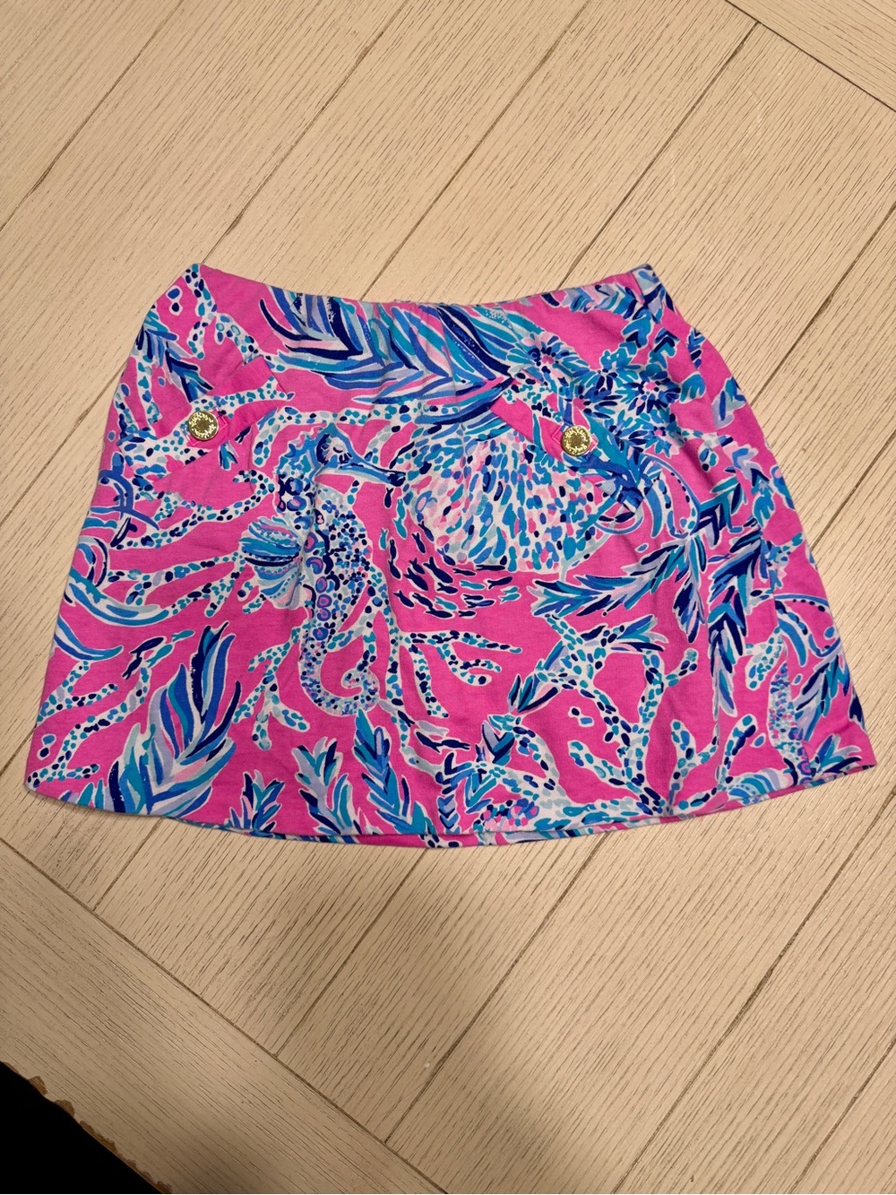 Lilly Pulitzer Madison skort - mandevilla pink new kids on the dock | EUC